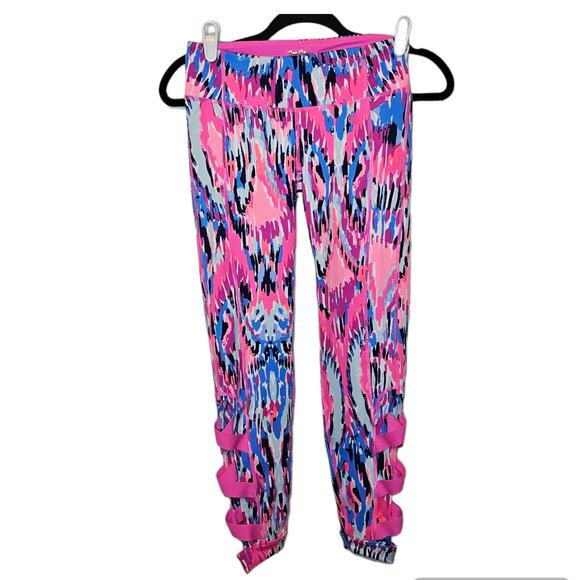 Lilly Pultizer Luxletic Callie Weekender "Free Spirit" leggings small High rise - Picture 3 of 8